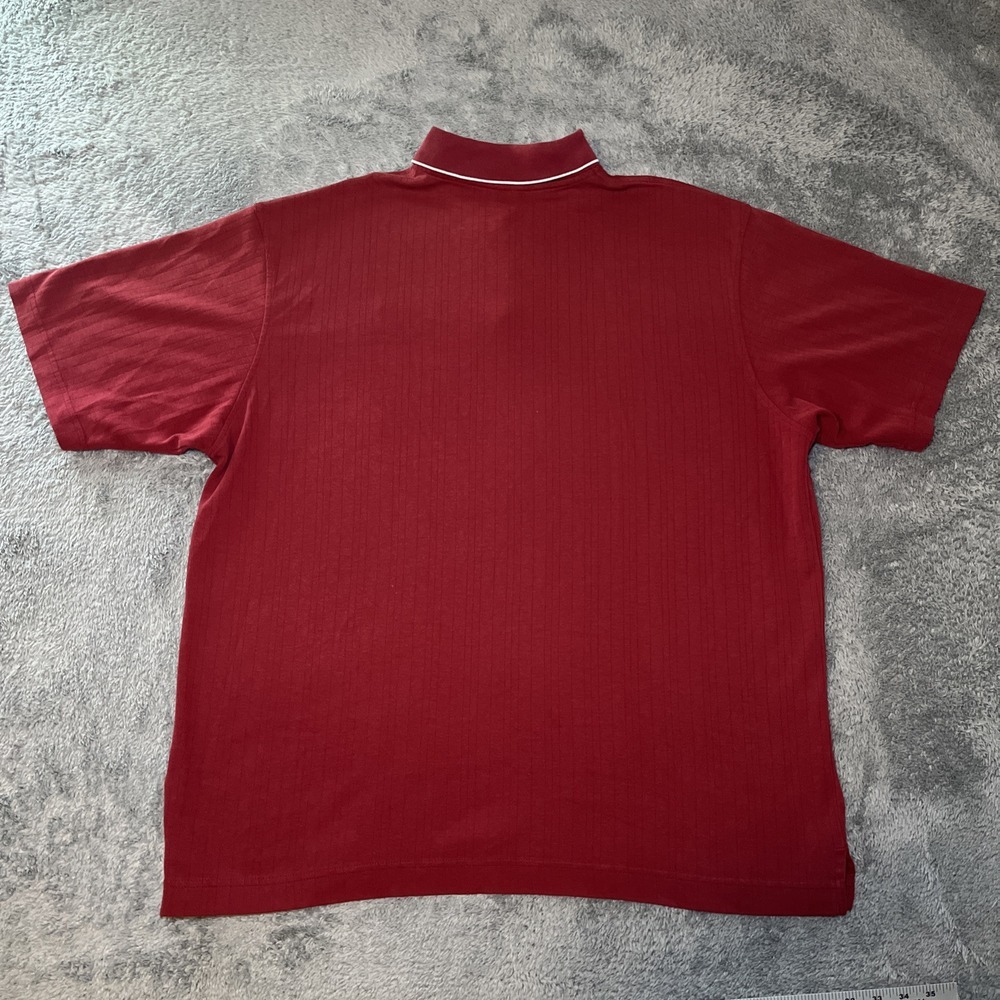 Vintage Coca-Cola Employee Embroidered Short Sleeve Red Polo Shirt Men's SZ XL - Picture 13 of 16